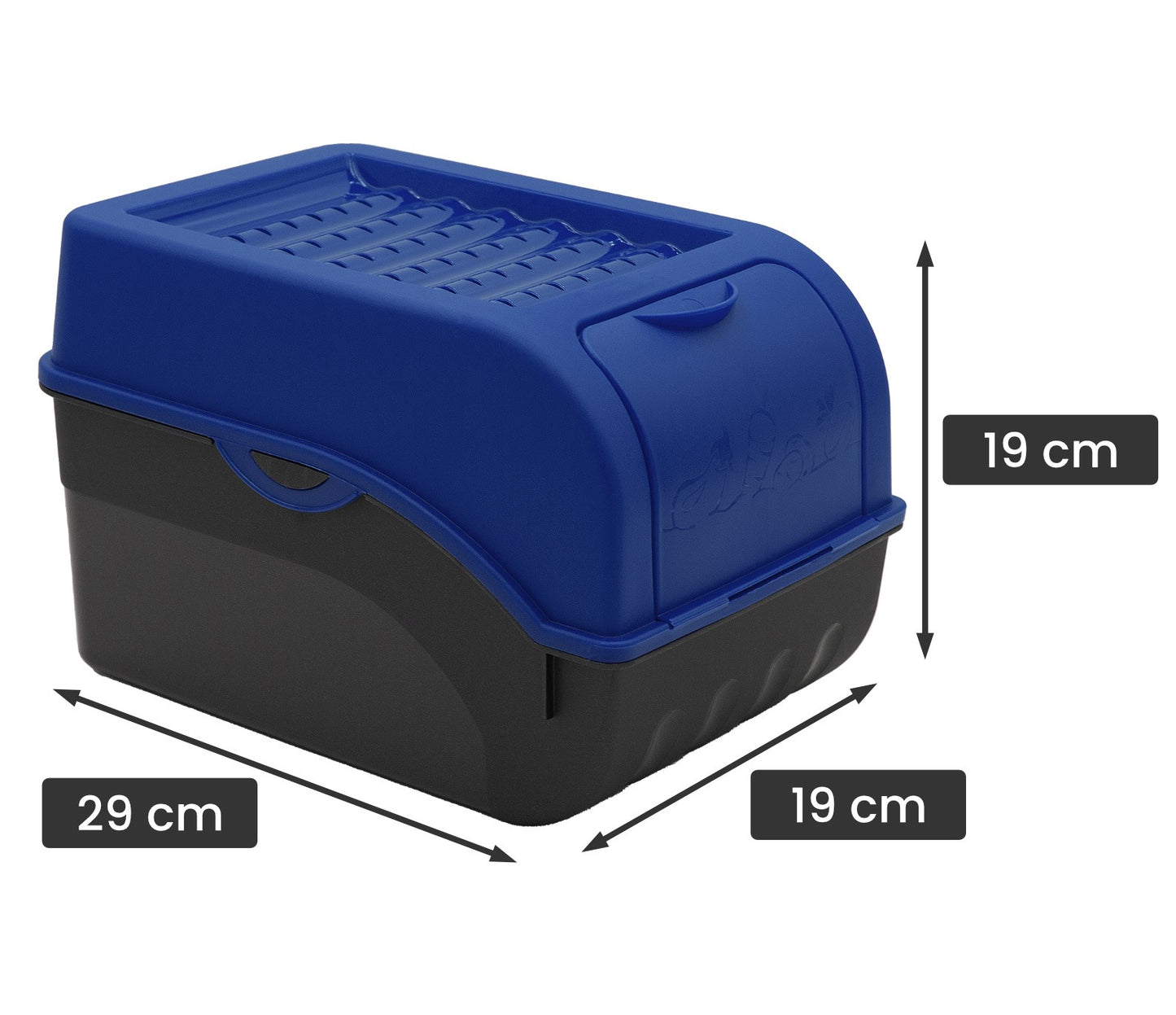 Kartoffelbox mit Deckel 3er Set - Kartoffel Aufbewahrungsbox - Farbe nach Wahl, Größe M
