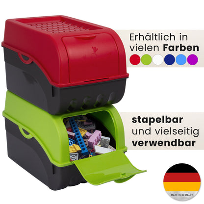 Kartoffel Aufbewahrungsbox 3er Set I Gemüsebox Kartoffelbox mit Deckel, 5 l