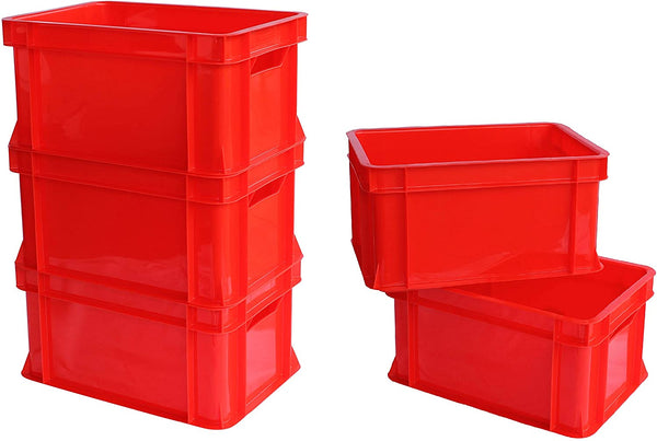 ARTECSIS Minibox Aufbewahrungsbox 11L Transport- und Lagerbox aus stabilem Kunststoff stapelbar, verschiedene Farben