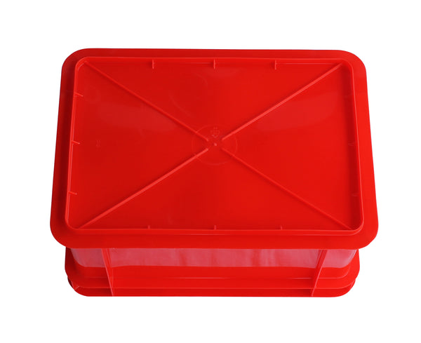 ARTECSIS Minibox Aufbewahrungsbox 11L Transport- und Lagerbox aus stabilem Kunststoff stapelbar, verschiedene Farben